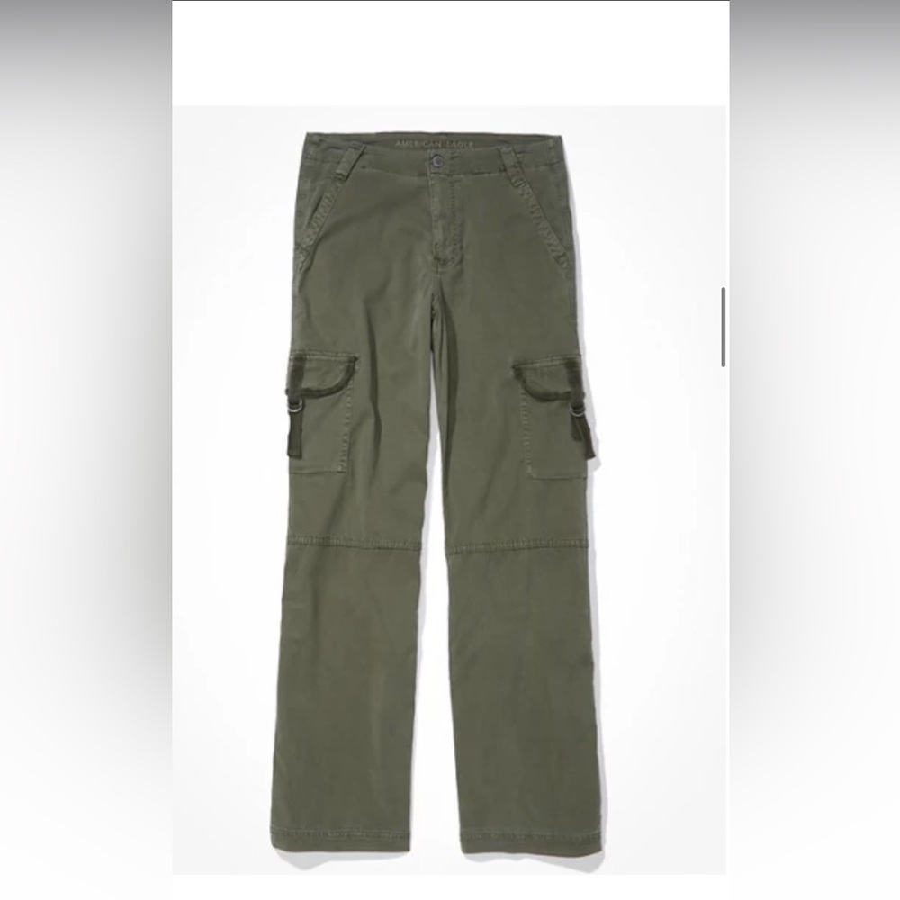 AE Dreamy drape Stretch Super High-Waisted Cargo Baggy Wide Leg Pant